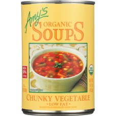 AMY'S: Organic Soup Chunky Vegetable, 14.3 oz
