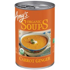 AMYS: Soup Carrot Ginger Organic, 14.2 oz