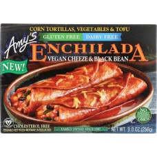 AMYS: Vegan Cheeze and Black Bean Enchilada, 9 oz