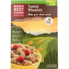 MOM'S BEST: Cereals Toasted Wheat-Fuls, 24 oz