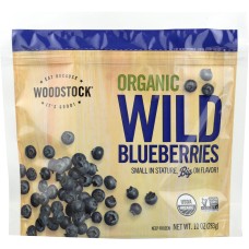 WOODSTOCK: Organic Frozen Wild Blueberries, 10 oz