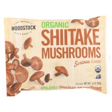 WOODSTOCK: Organic Frozen Shiitake Mushrooms, 10 oz