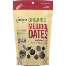 WOODSTOCK: Dates Medjool Organic, 12 oz