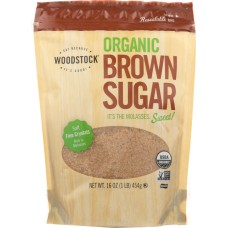 WOODSTOCK: Brown Sugar Organic Sweet, 16 oz