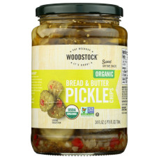WOODSTOCK: Pickles Sweet Bread and Butter, 24 oz