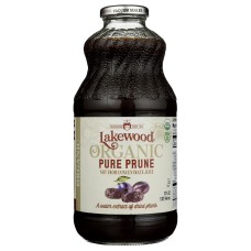 LAKEWOOD: Organic Pure Prune Juice, 32 oz