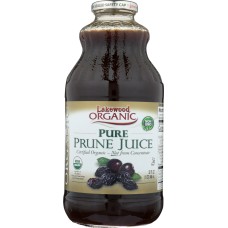 LAKEWOOD: Organic Pure Prune Juice, 32 oz