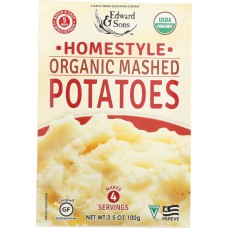 EDWARD & SONS: Mix Mashed Potato Home Style Organic, 3.5 oz