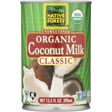 NATIVE FOREST: Organic Classic Coconut Milk Unsweetened, 13.5 oz