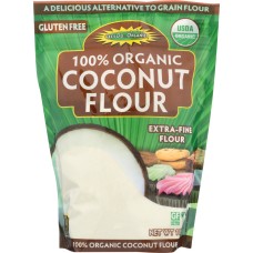 LETS DO ORGANICS: 100% Organic Coconut Flour, 16 oz