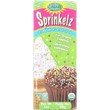 LETS DO ORGANICS: Confetti Sprinkelz, 1 oz