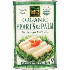 NATIVE FOREST: Organic Hearts of Palm, 14 oz