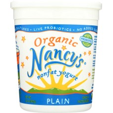 NANCY'S: Organic Plain Nonfat Yogurt, 32 oz