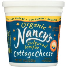 NANCYS: Organic Lowfat Cottage Cheese, 8 oz