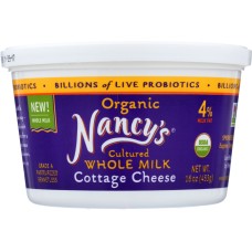 NANCYS: Cottage Cheese Whole Milk Organic, 16 oz