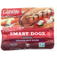 LIGHTLIFE: Smart Dogs Jumbo, 13.5 oz