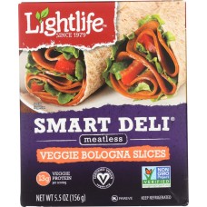 LIGHTLIFE: Smart Deli Plant Based Deli Slices Bologna, 5.50 oz
