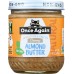 ONCE AGAIN: Natural Creamy Almond Butter, 12 oz