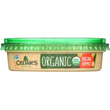 CEDAR'S: Organic Original Hommus, 10 oz