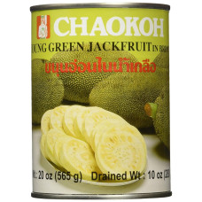 CHAOKOH: Young Green Jackfruit in Brine, 20 oz CHAOKOH: Young Green Jackfruit in Brine, 20 oz