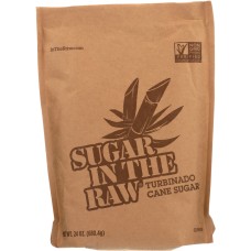 SUGAR IN THE RAW: Natural Cane Turbinado Sugar, 24 oz