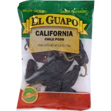 EL GUAPO: Spice California Chili Pods, 2.5 oz