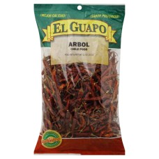 EL GUAPO: Spice Chili De Arbol Whole, 11 oz