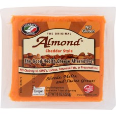 LISANATTI: Cheddar Style Almond Cheese, 8 oz
