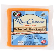 LISANATTI FOODS: Rice Cheeze Cheddar Style, 8 oz