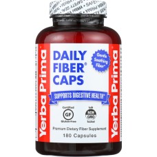 YERBA PRIMA: Daily Fiber Caps 625 mg, 180 Capsules