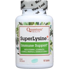 QUANTUM HEALTH: Super Lysine + Immune System, 90 Tablets