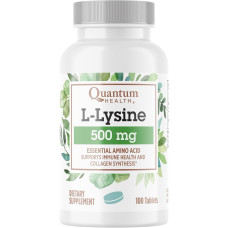 QUANTUM HEALTH: L-Lysine 500 mg, 100 cp QUANTUM HEALTH: L-Lysine 500 mg, 100 cp