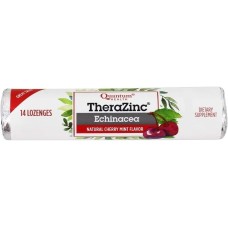 QUANTUM: Thera Zinc Echinacea Lozenges Cherry Mint, 14 pc
