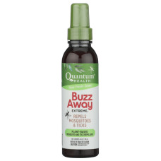QUANTUM HEALTH: Buzz Away Extreme Natural Insect Repellent, 4 oz QUANTUM HEALTH: Buzz Away Extreme Natural Insect Repellent, 4 oz