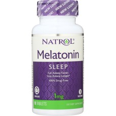 NATROL: Melatonin TR Time Release 1 mg, 90 Tablets