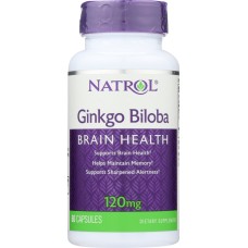 NATROL: Ginkgo Biloba 120 mg, 60 cp