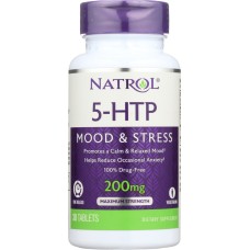 NATROL: 5-HTP 200 mg Time Release, 30 tb
