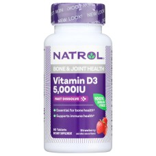 NATROL: Vitamin D3 5000 iu, 90 tb