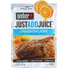 WEBER: Caribbean Jerk Marinade Mix, 1.12 oz