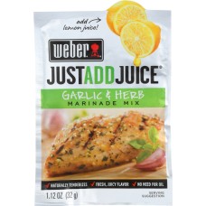 WEBER: Garlic Herb Marinade Mix, 1.12 oz