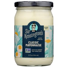 SIR KENSINGTONS: Classic Mayonnaise, 12 oz