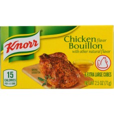 KNORR: Chicken Flavored Bouillon 6 Extra Large Cubes, 2.5 Oz