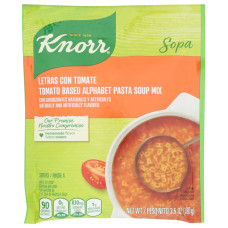KNORR: Tomato Alphabet Soup, 3.5 oz KNORR: Tomato Alphabet Soup, 3.5 oz