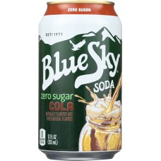 BLUE SKY: Zero Sugar Soda Cola 6-12oz, 72 oz