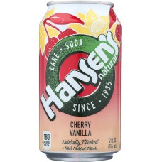 HANSEN: Cane Soda Cherry Vanilla 6-12oz, 72 oz