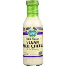 FOLLOW YOUR HEART: High Omega Vegan Bleu Cheese Salad Dressing, 12 oz