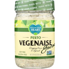 FOLLOW YOUR HEART: Gourmet Pesto Vegenaise, 12 oz