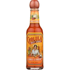 CHOLULA: Chili Garlic Hot Sauce, 5 oz