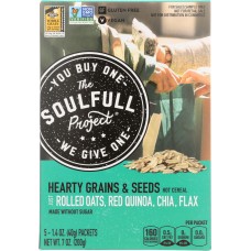 THE SOULFULL PROJECT: Hot Cereal Hearty Grains, 7 oz