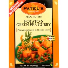 PATEL: Potato and Green Pea Curry, 9.9 oz